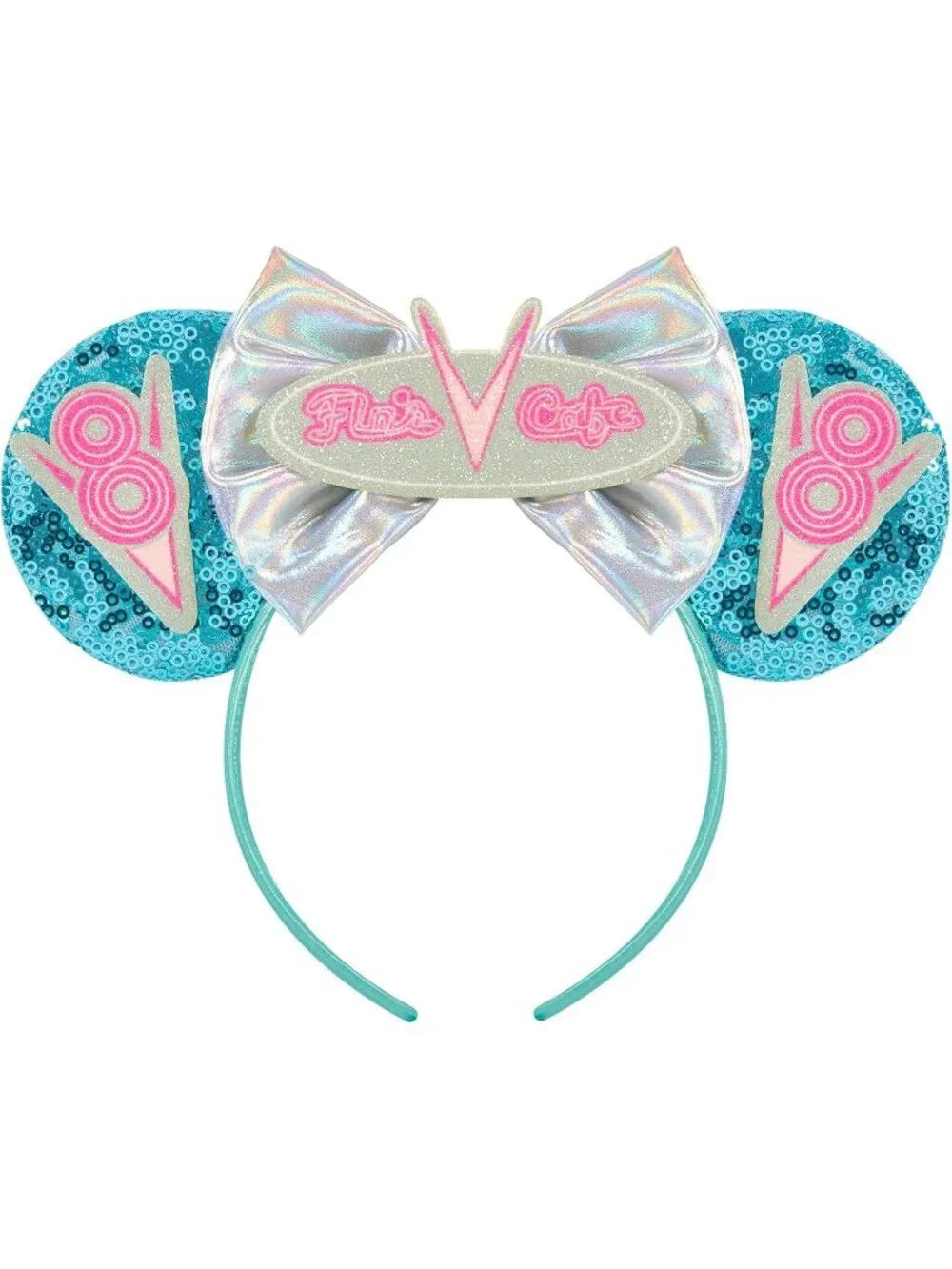 Women Light blue Cartoon Mickey Mouse Costume Headband For Cosplay